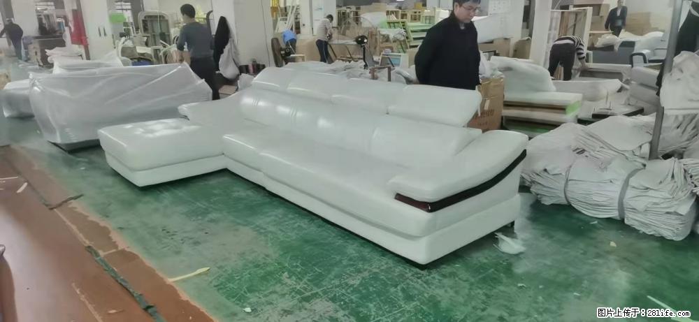 【大厂仿真皮沙发】实木框架,高回弹海绵45密度。全新包装,质量非常好,3.6米右贵妃 - 家居生活 - 甘南生活社区 - 甘南28生活网 gn.28life.com