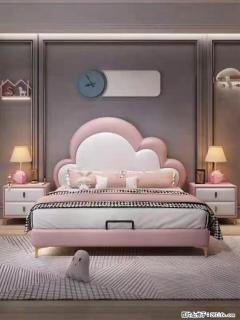 佛山大厂货，高质量仿真皮，实木床边，高密度海绵，带实木床板，全新包装，特价处理 - 甘南28生活网 gn.28life.com