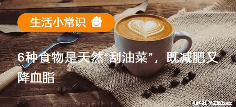 【生活小常识】6种食物是天然“刮油菜”,既减肥又降血脂 - 甘南生活资讯 - 甘南28生活网 gn.28life.com